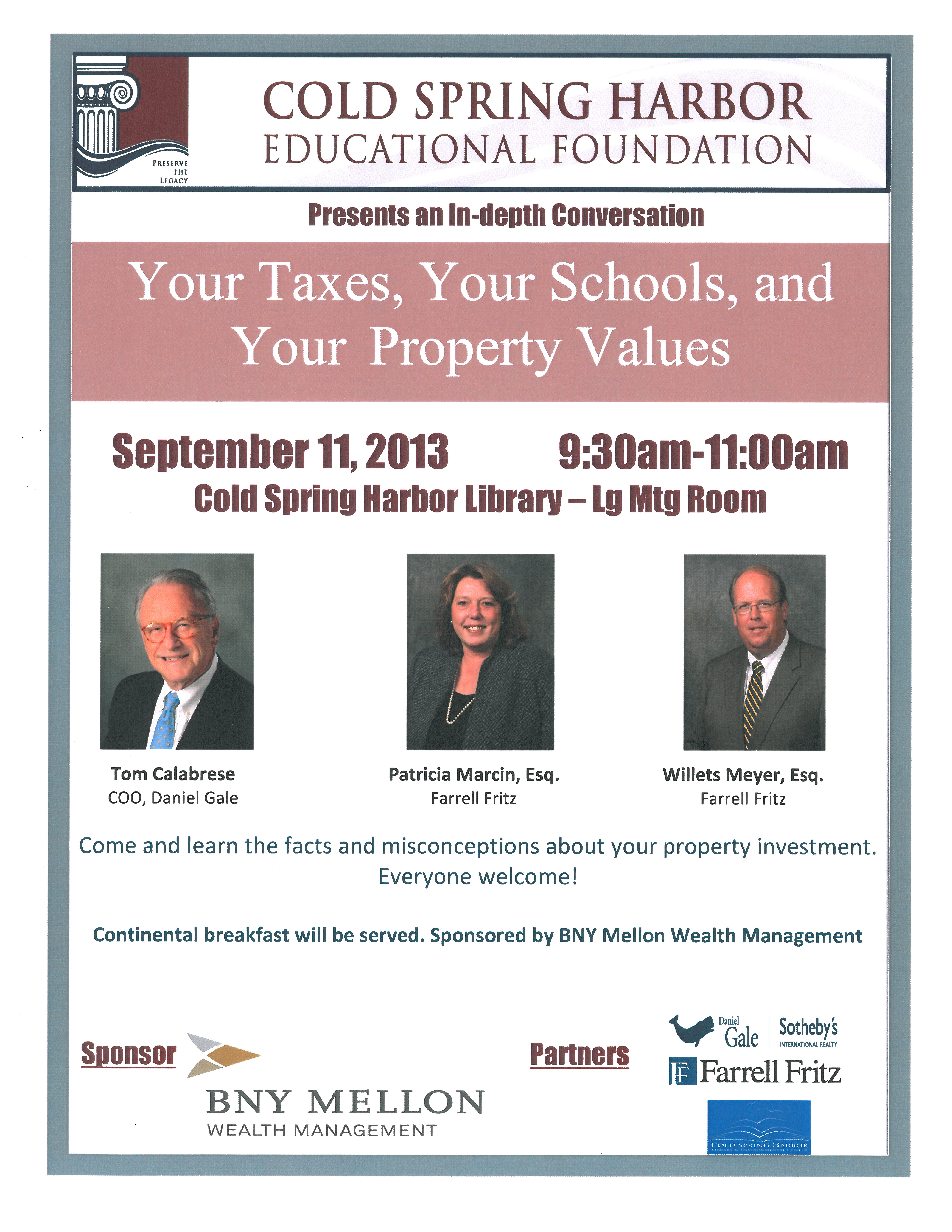 CSH Educational Foundation Cold Spring Harbor Library